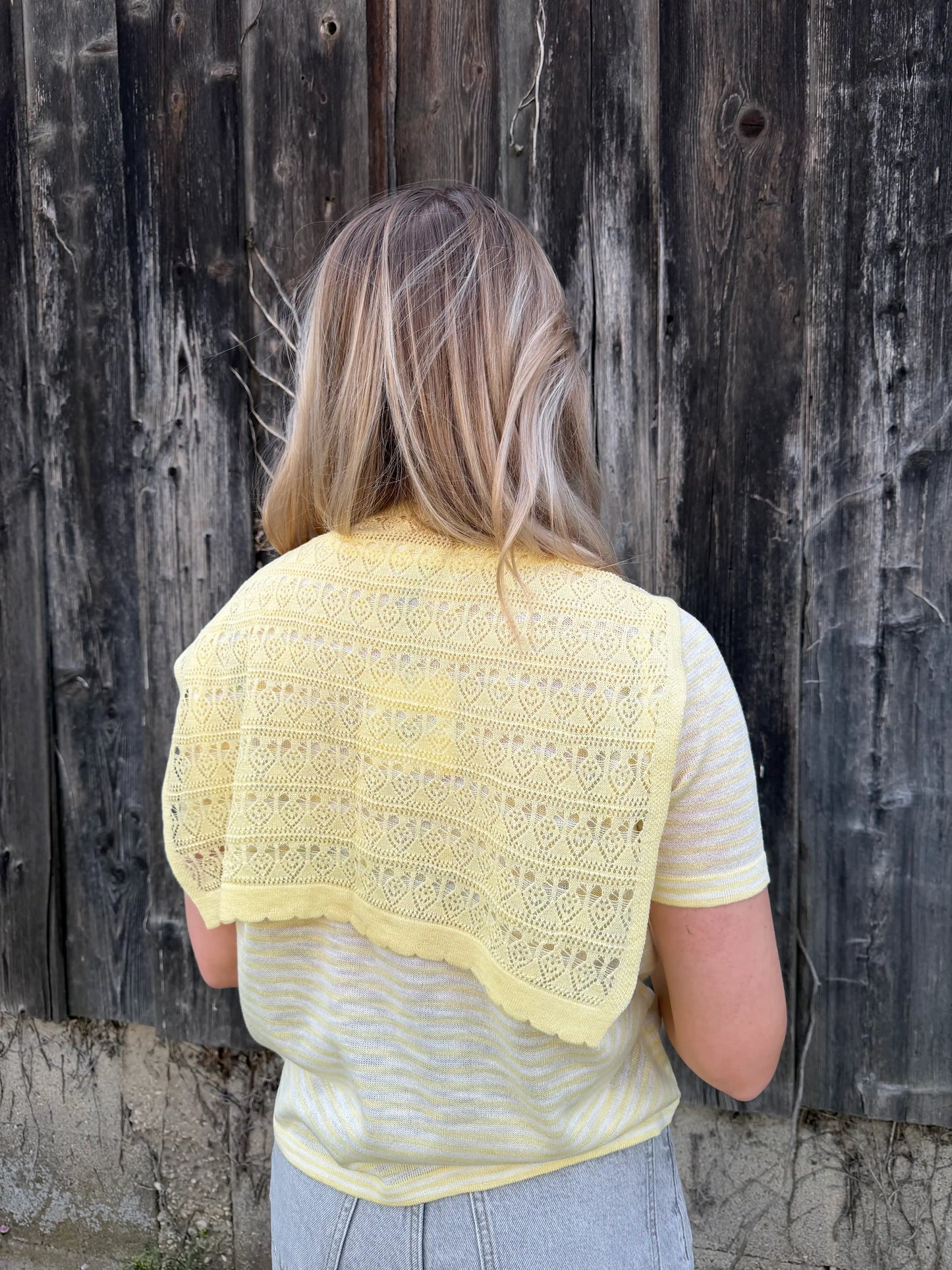 Strickshirt "Chic" Gelb