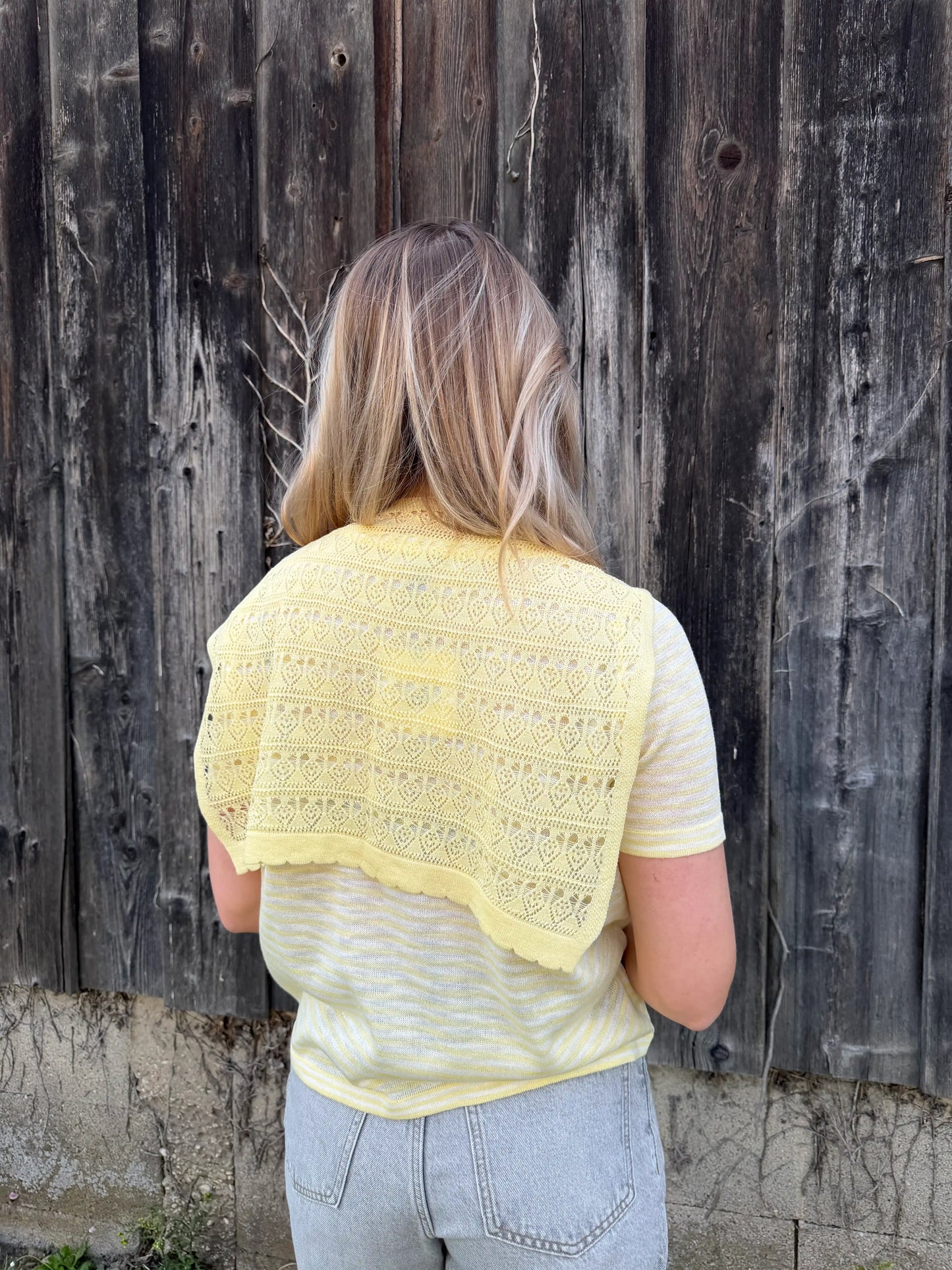 Strickshirt "Chic" Gelb