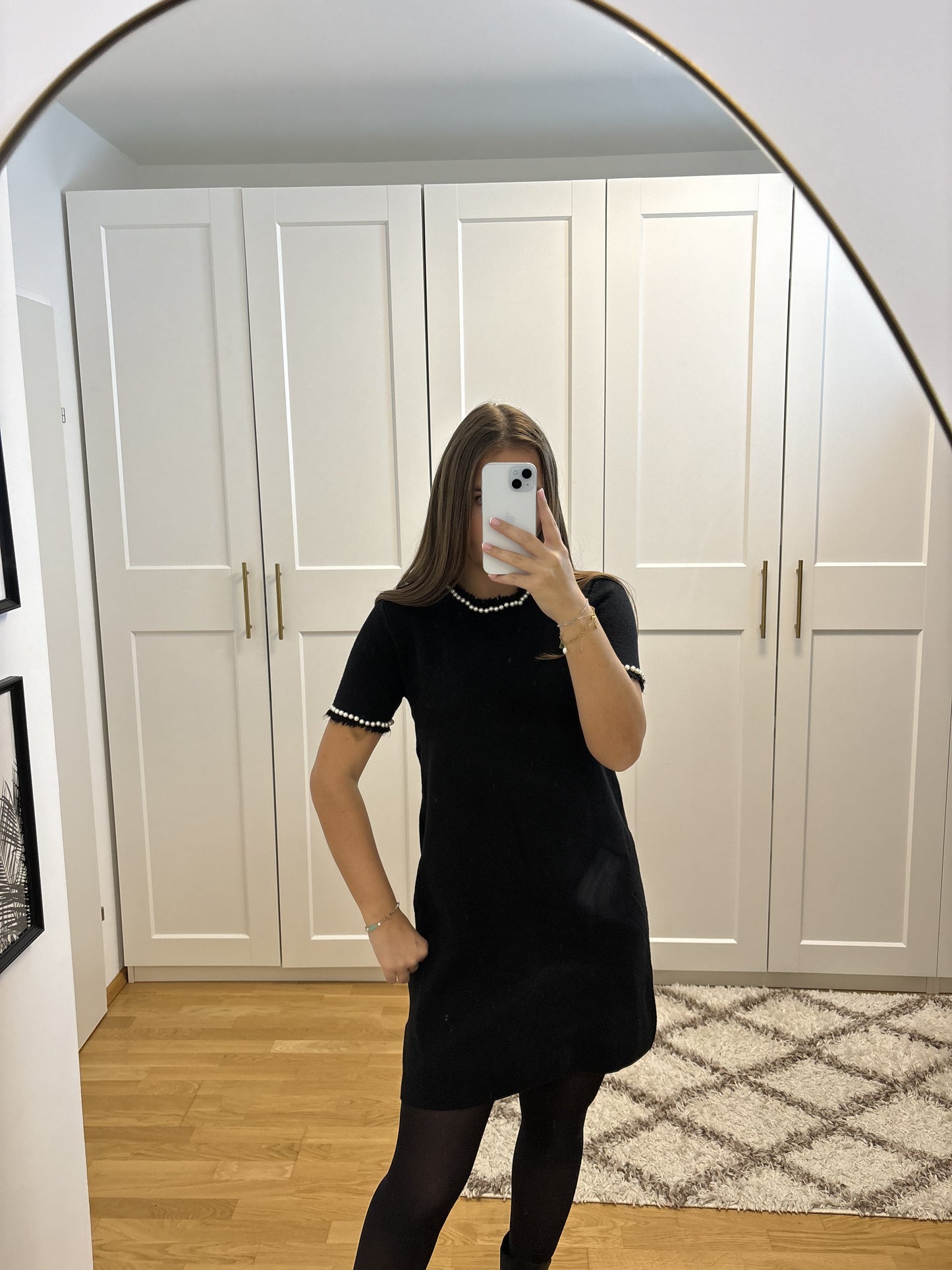 Kleid "Pearl" Schwarz