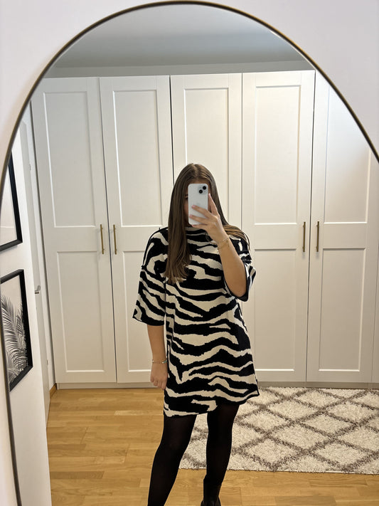 Strickkleid "Zebra"