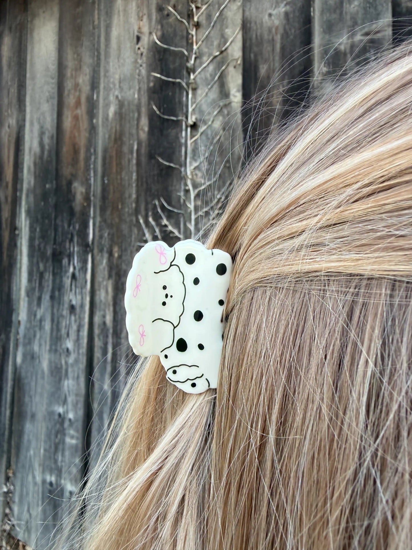 Haarspange "Poodle Pop"