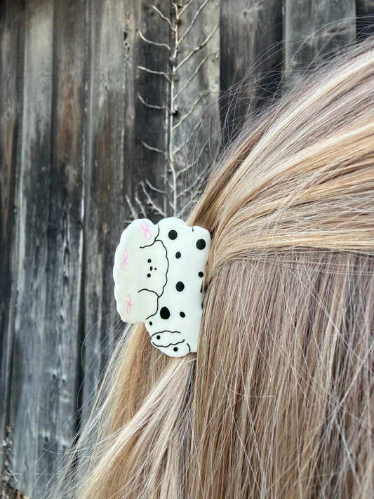 Haarspange "Poodle Pop"