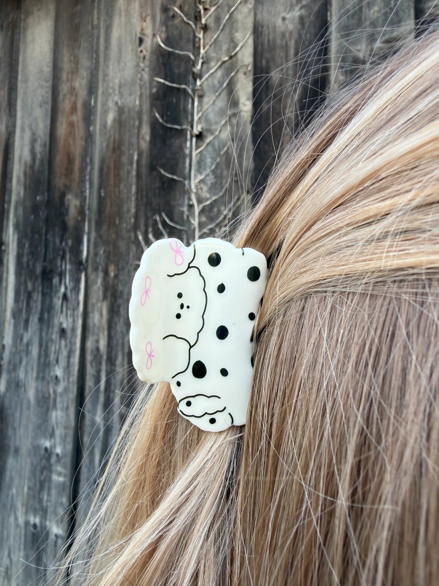 Haarspange "Poodle Pop"