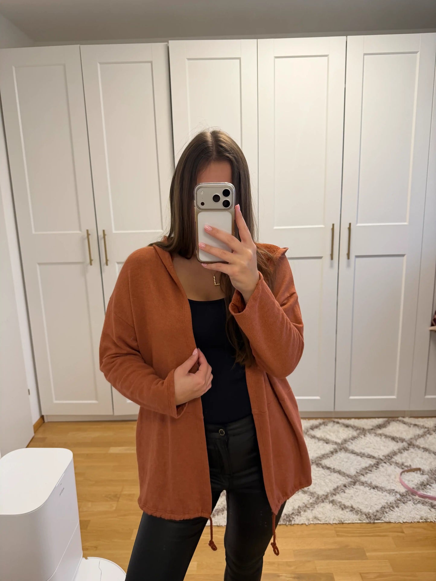 Weste "Simple" Terracotta