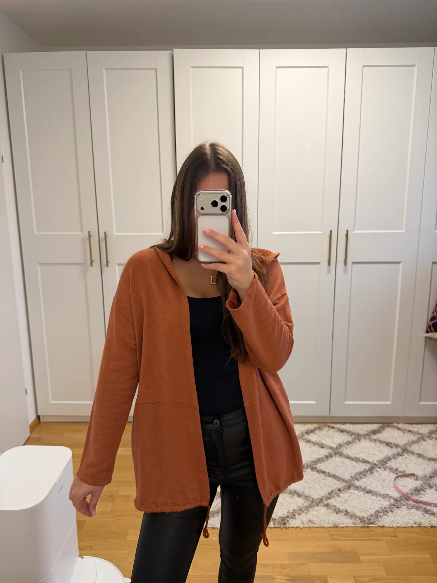 Weste "Simple" Terracotta