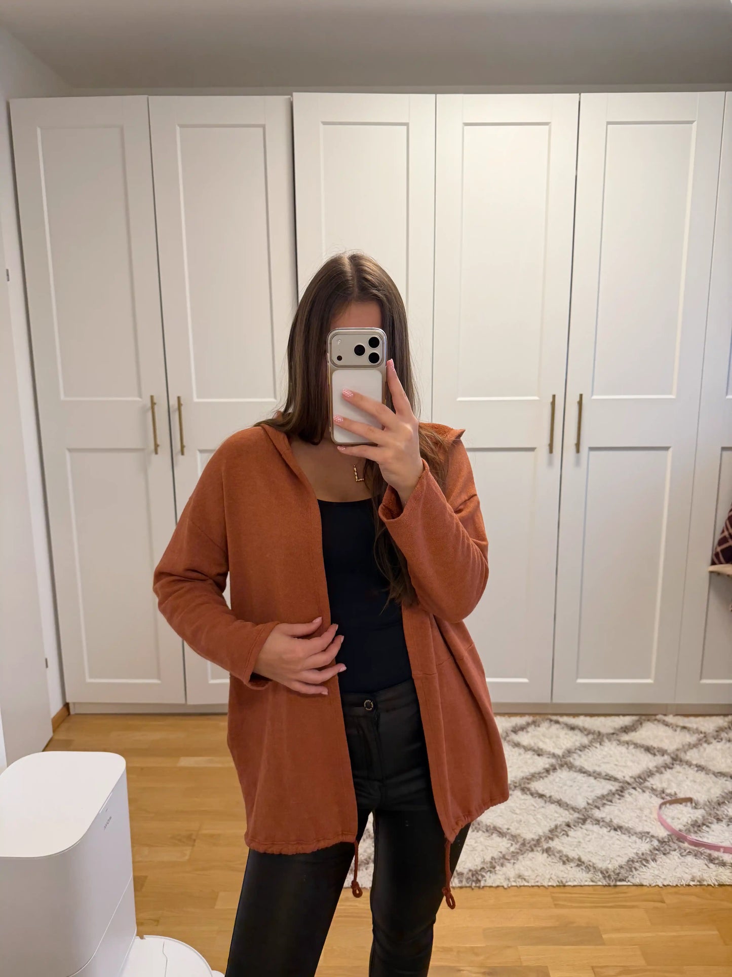 Weste "Simple" Terracotta