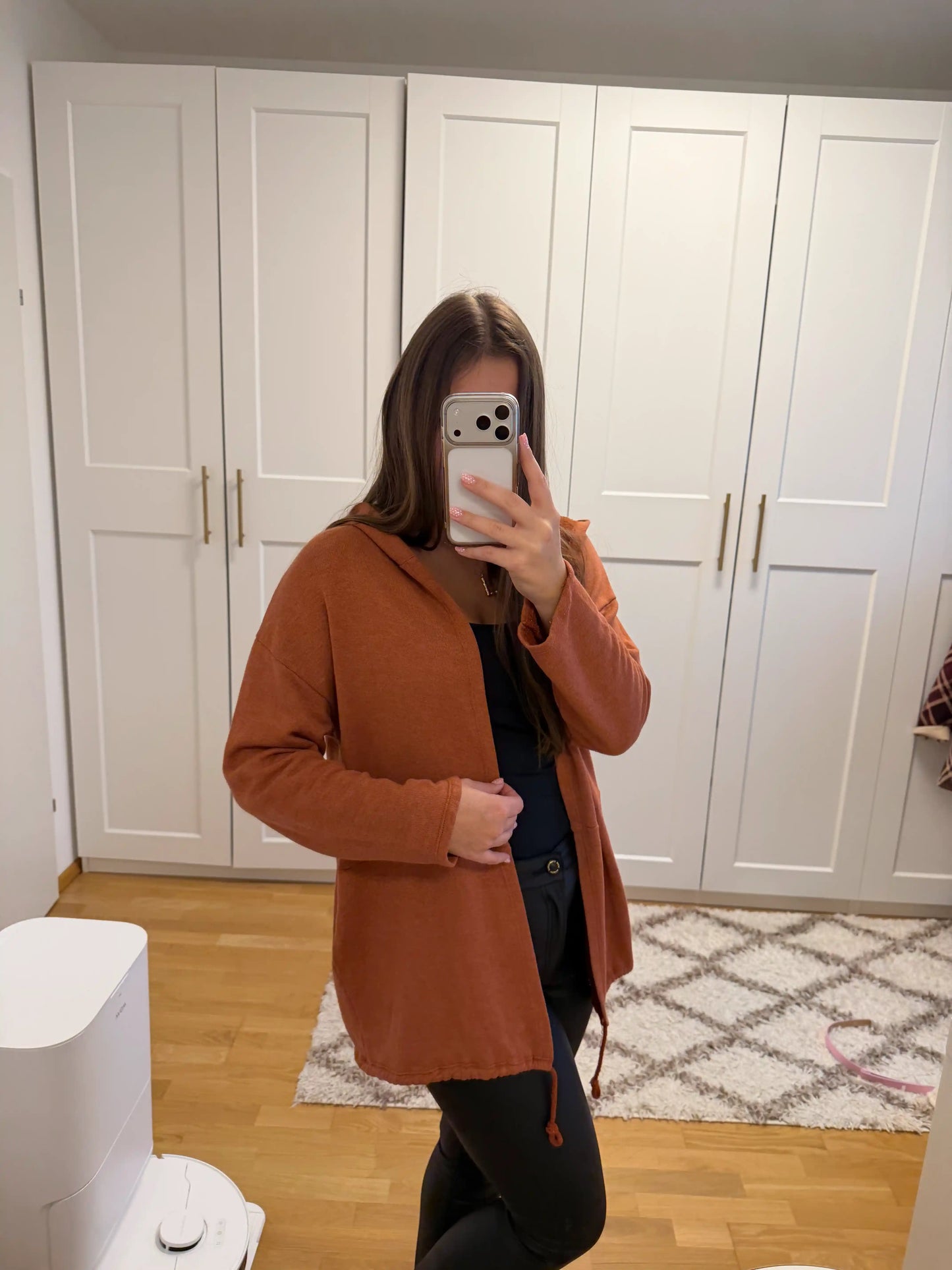 Weste "Simple" Terracotta