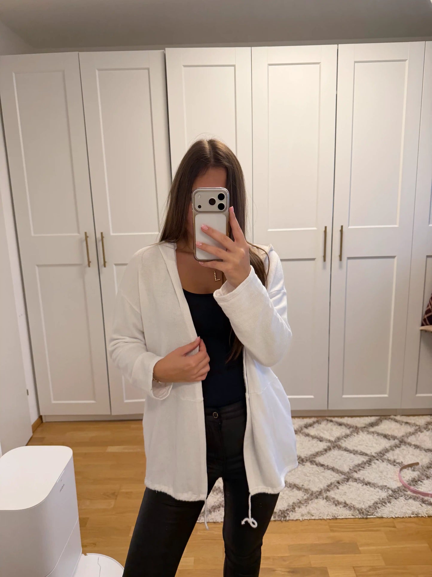 Weste "Simple" Weiß