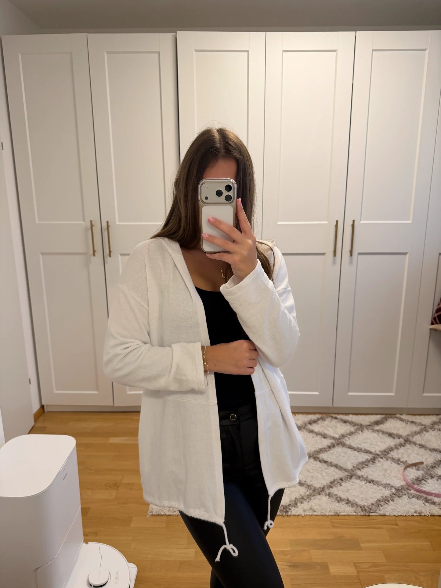 Weste "Simple" Weiß