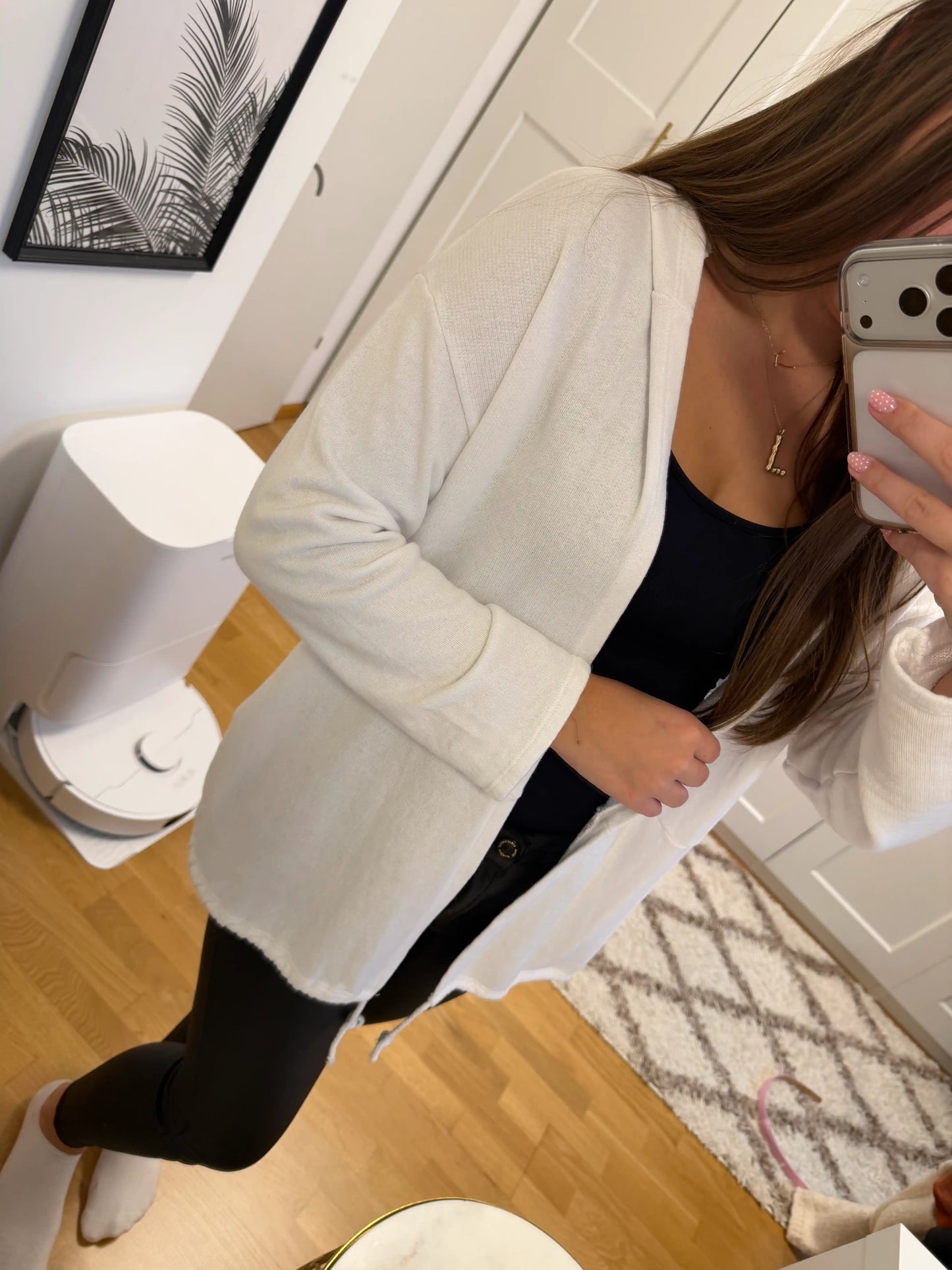 Weste "Simple" Weiß