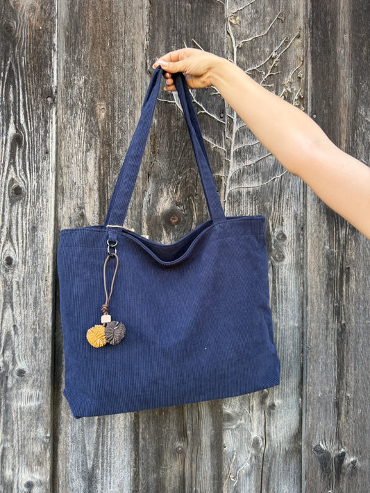 Tasche "Cord Carry" Dunkelblau