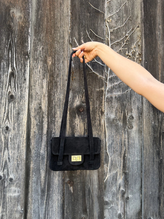 Tasche "Mini Lock" Schwarz