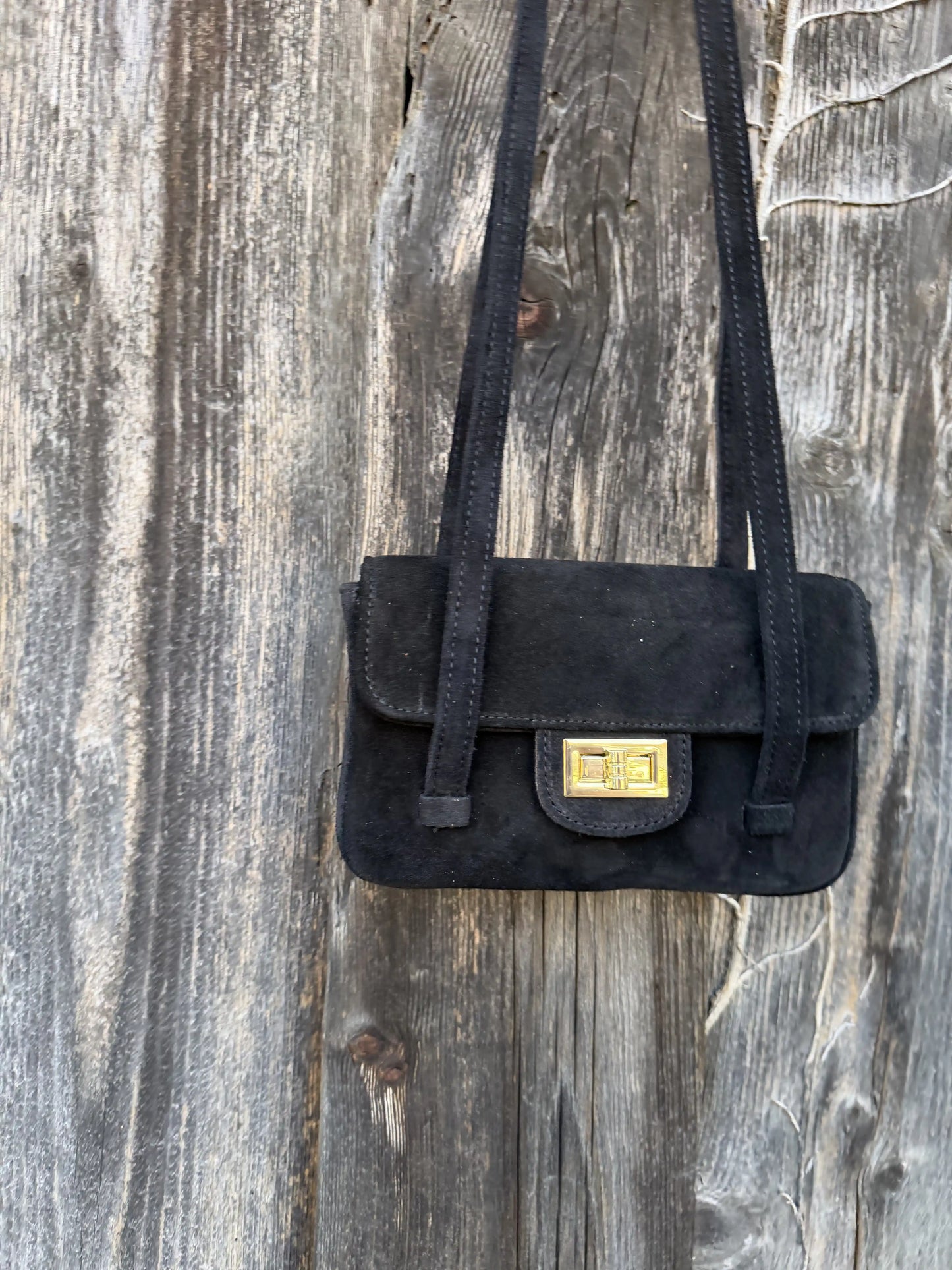 Tasche "Mini Lock" Schwarz