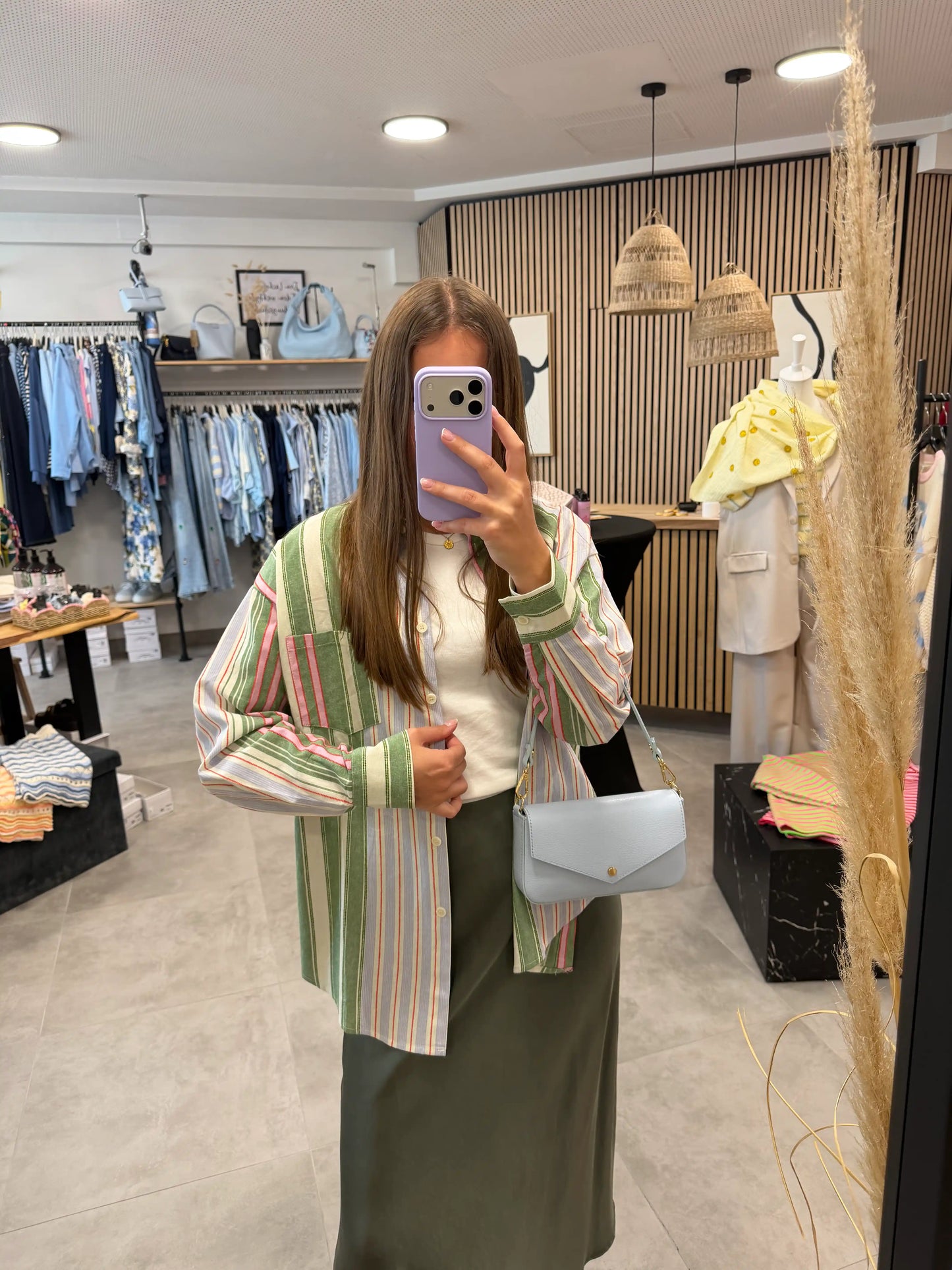 Bluse "Classy Stripe"