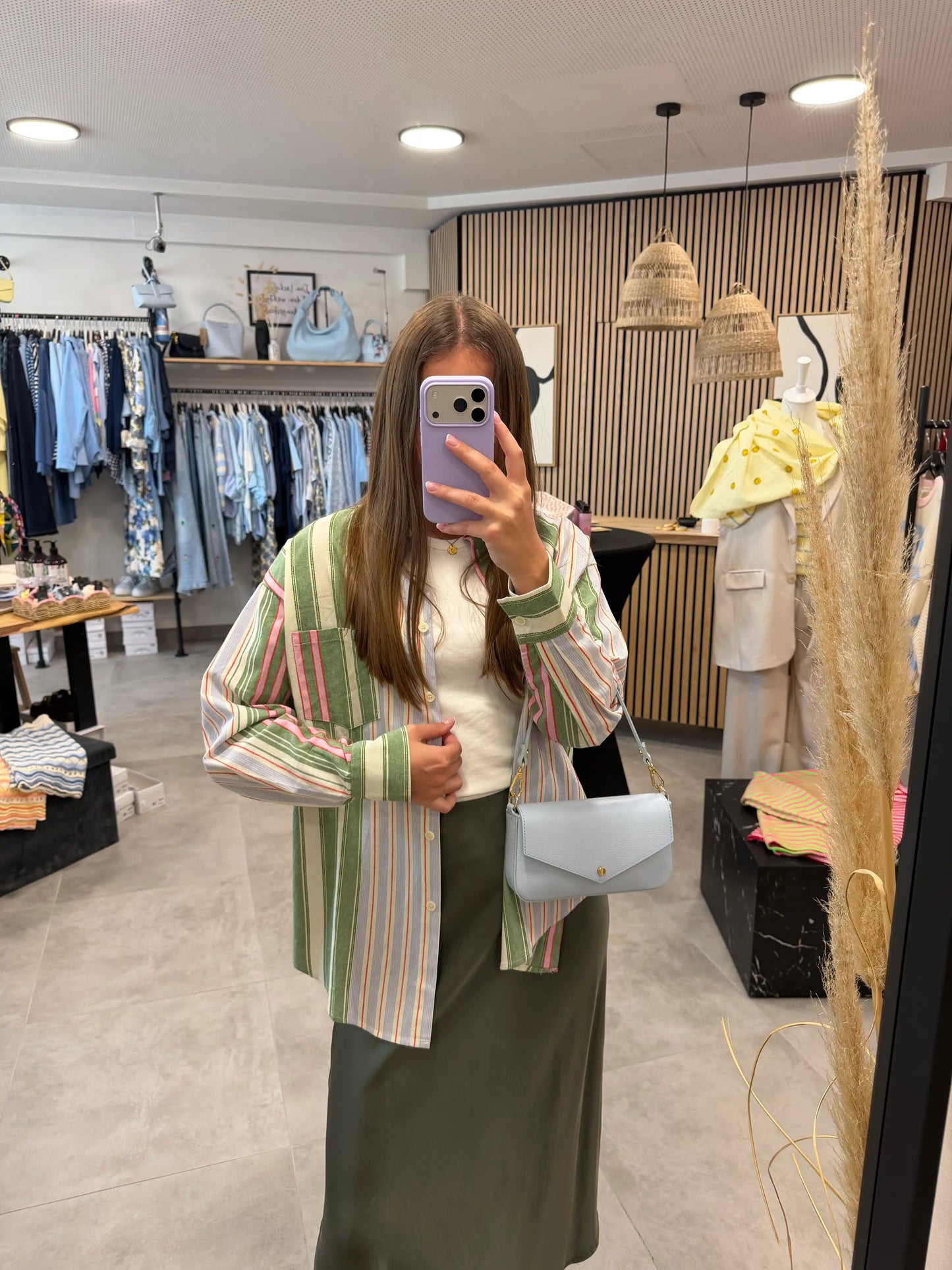 Bluse "Classy Stripe"