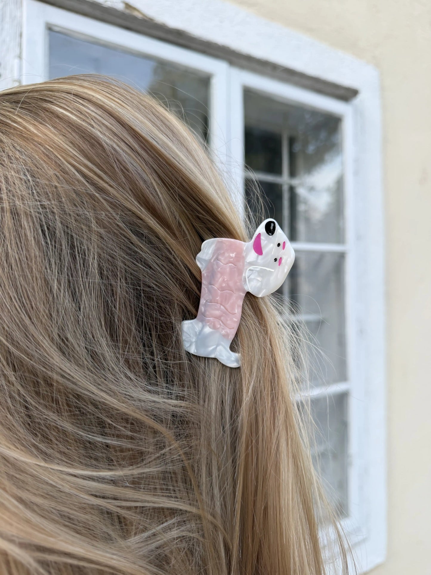 Haarspange "Pudel"