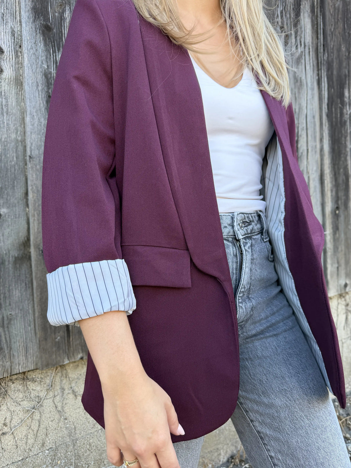 Blazer "Urban Classic" Weinrot