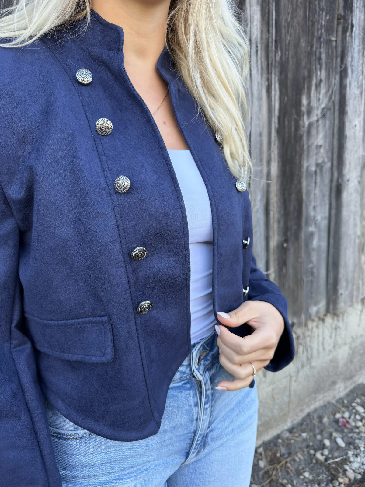 Jacke "Military" Navy