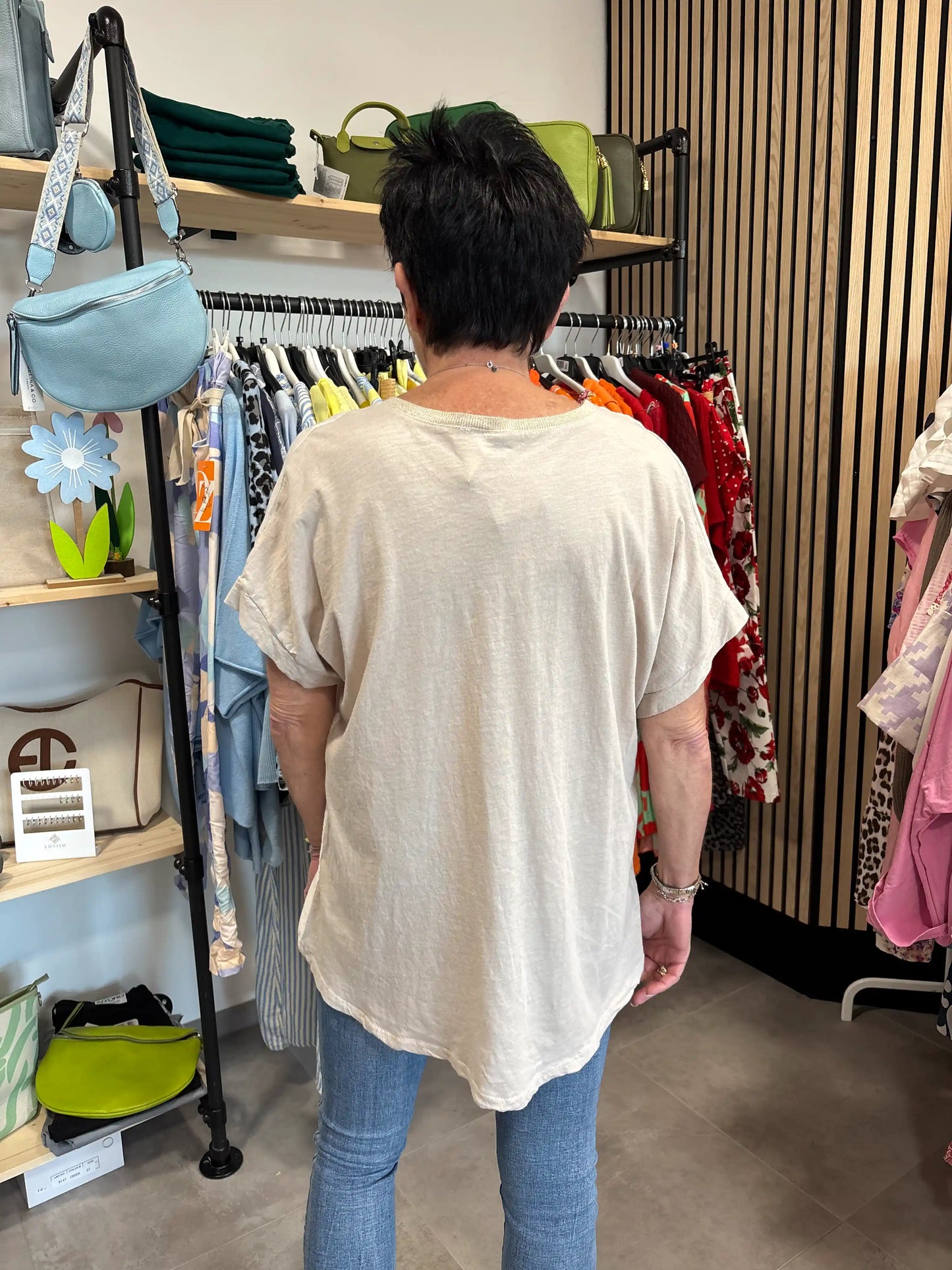 Shirt "Tomorrow" Beige