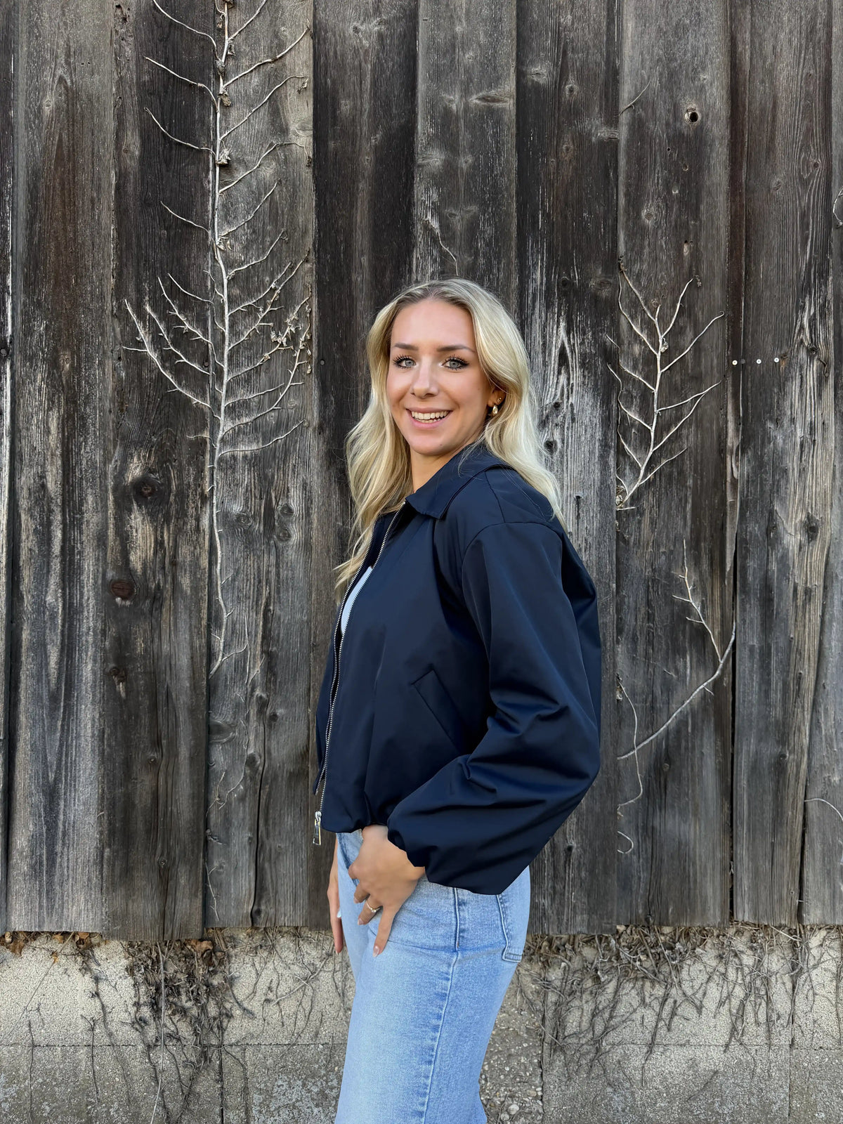 Bomberjacke "Rainy" Navy