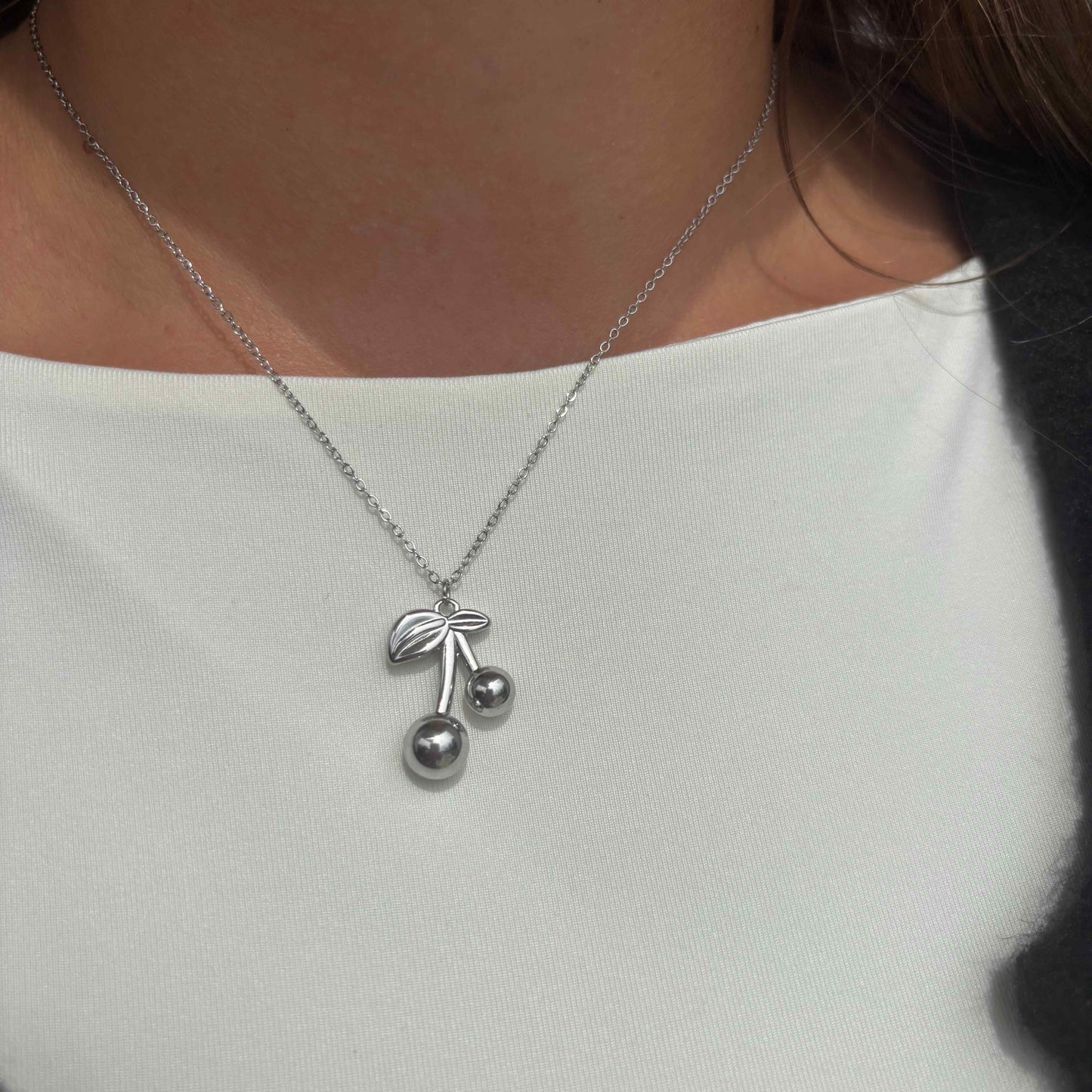 Kette "Cherry" Silber
