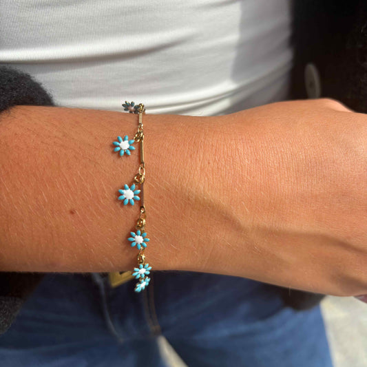 Armband "Blueflower"