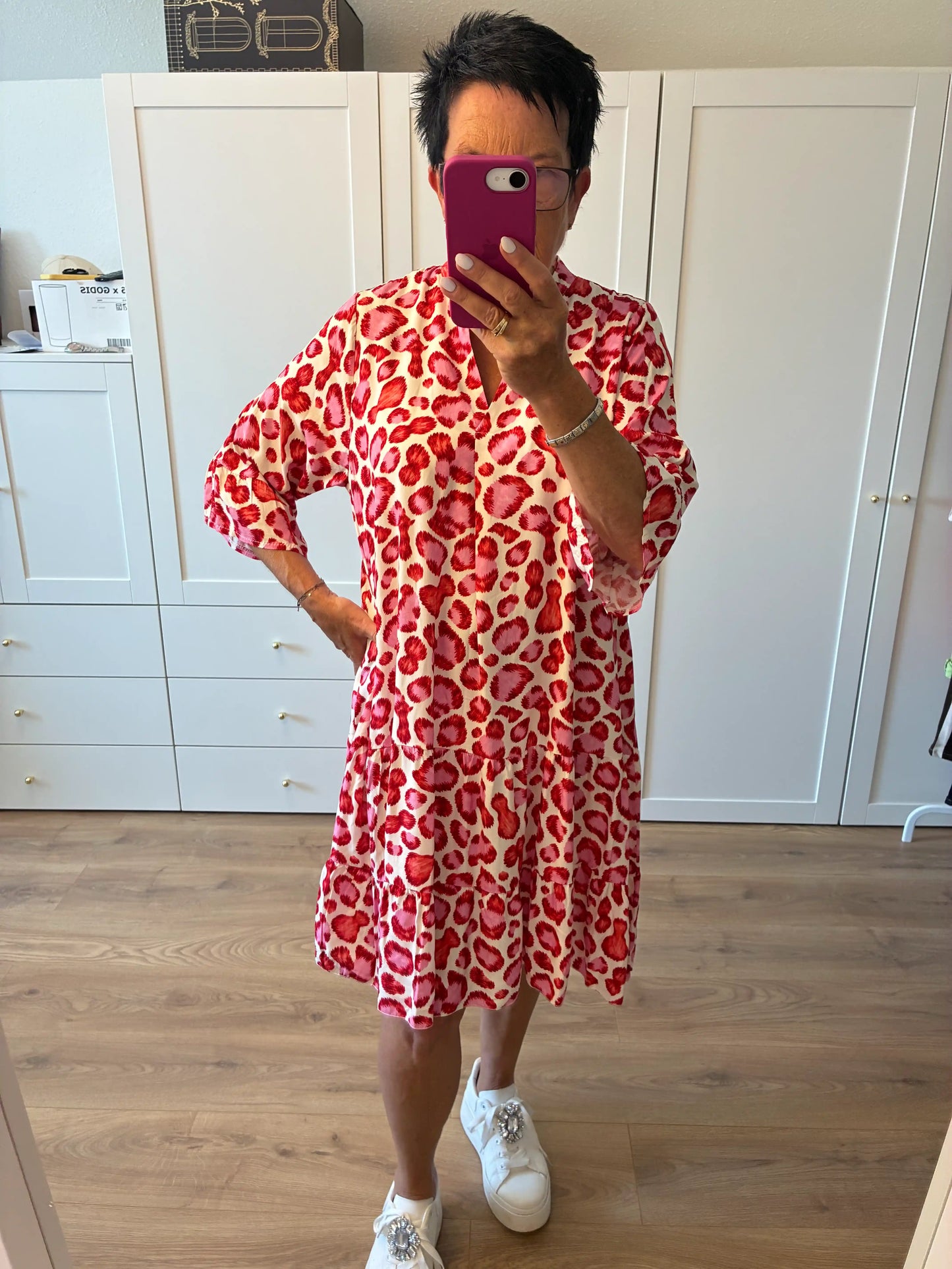 Kleid "Summerleo" Rot