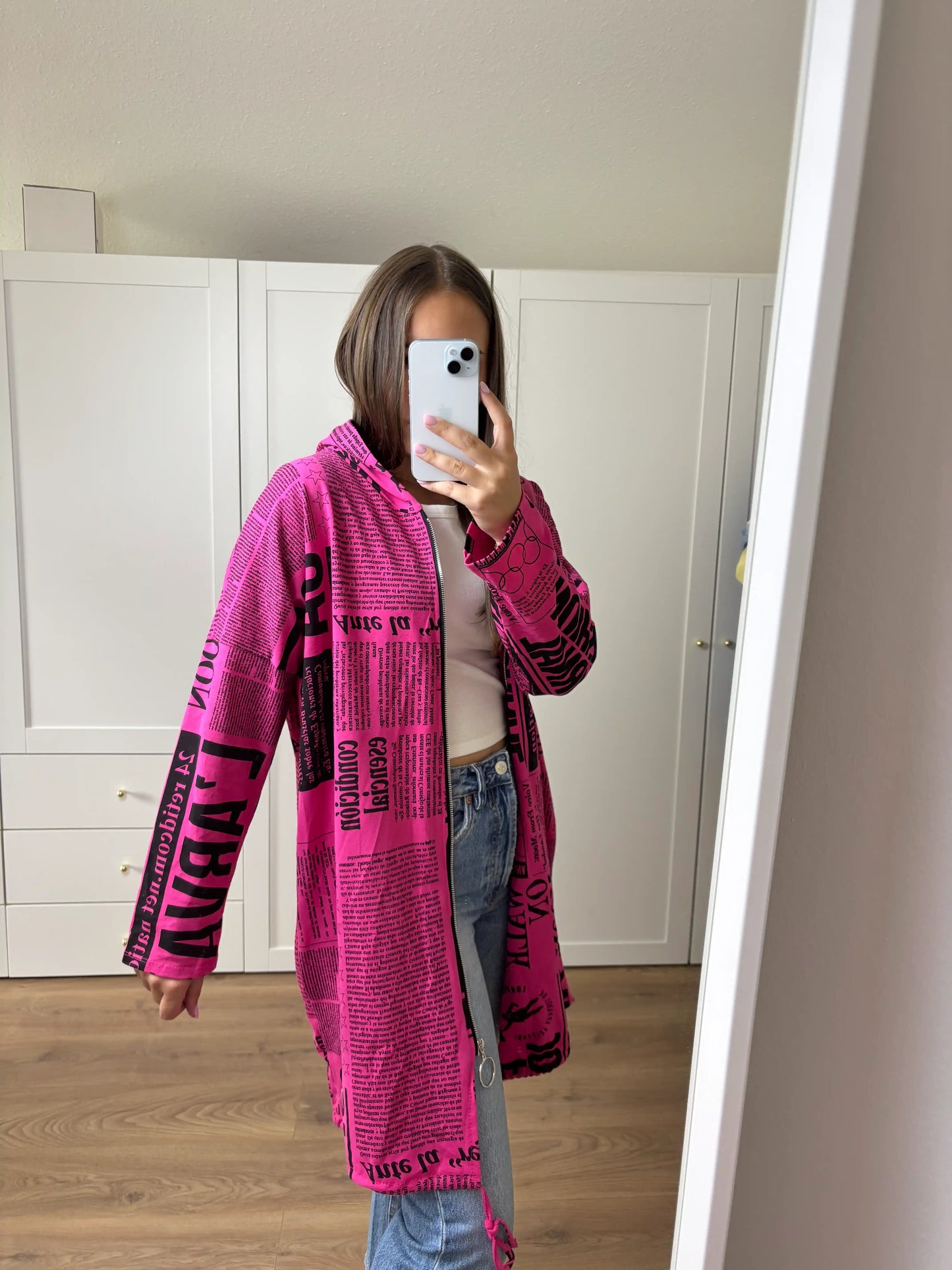 Weste "Magazine" Pink