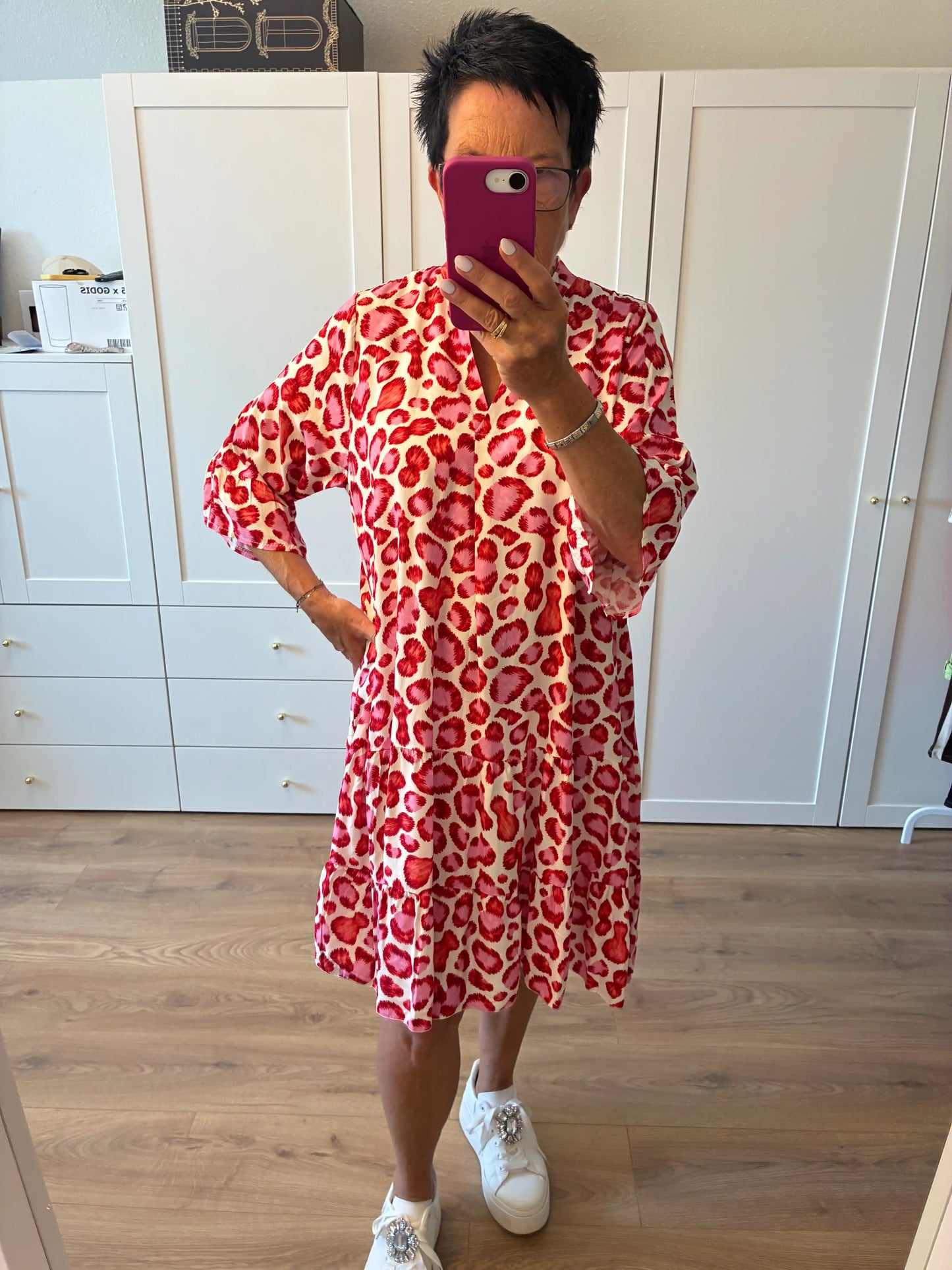 Kleid "Summerleo" Rot