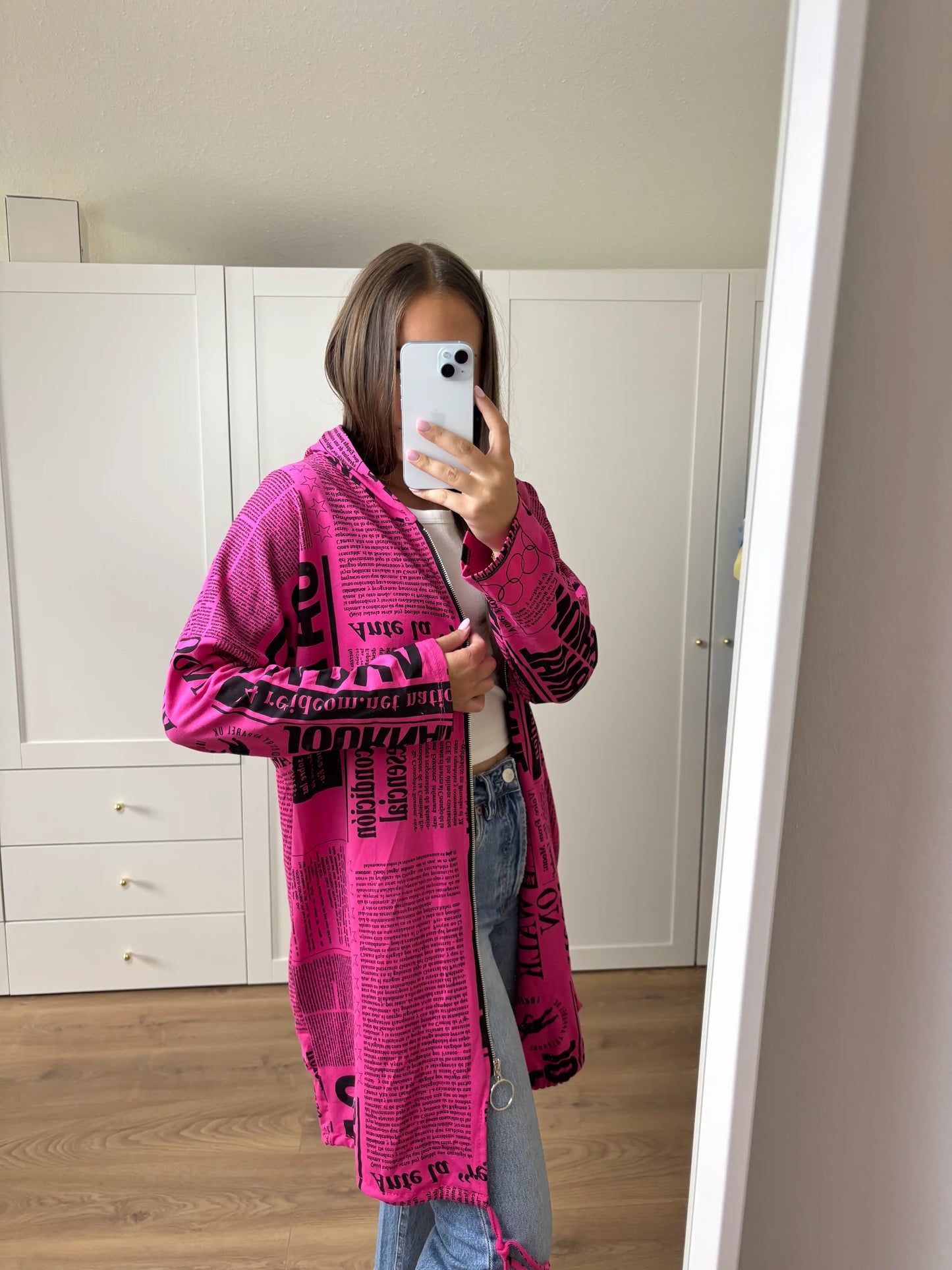 Weste "Magazine" Pink