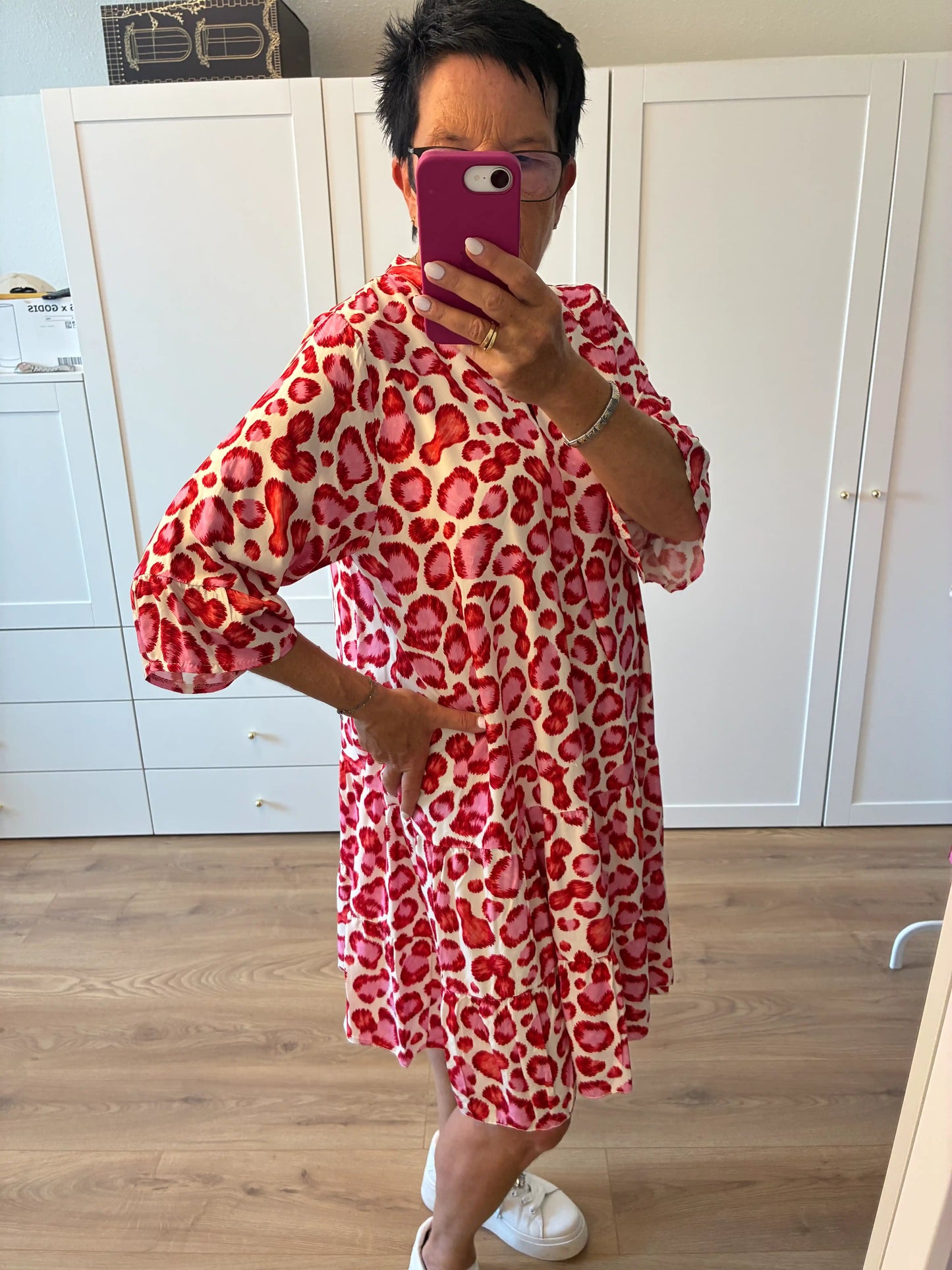 Kleid "Summerleo" Rot