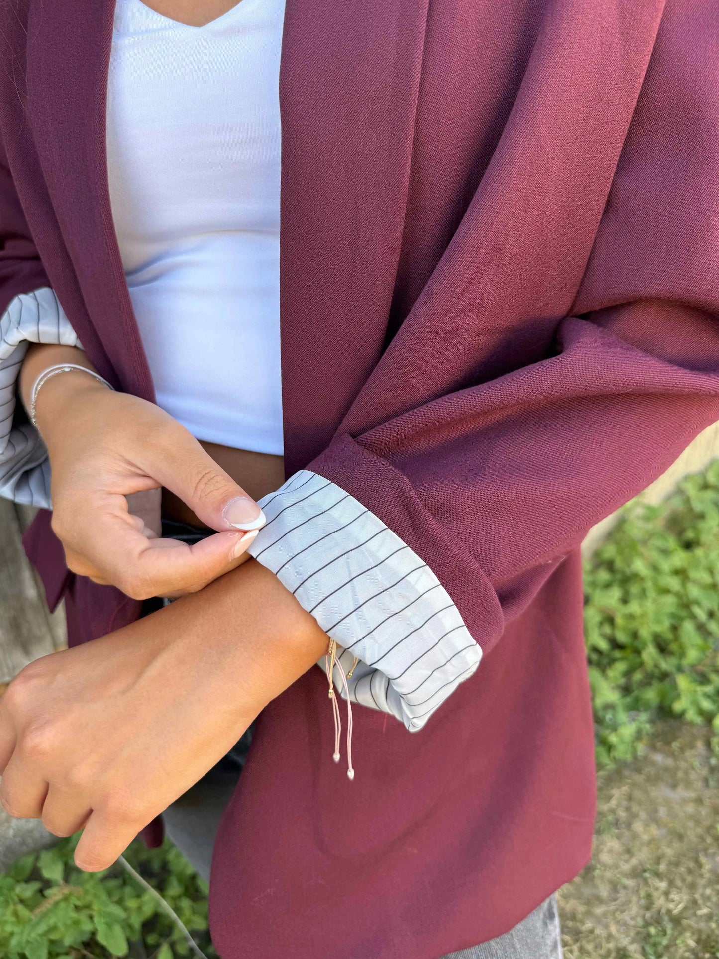 Blazer "Urban Classic" Weinrot