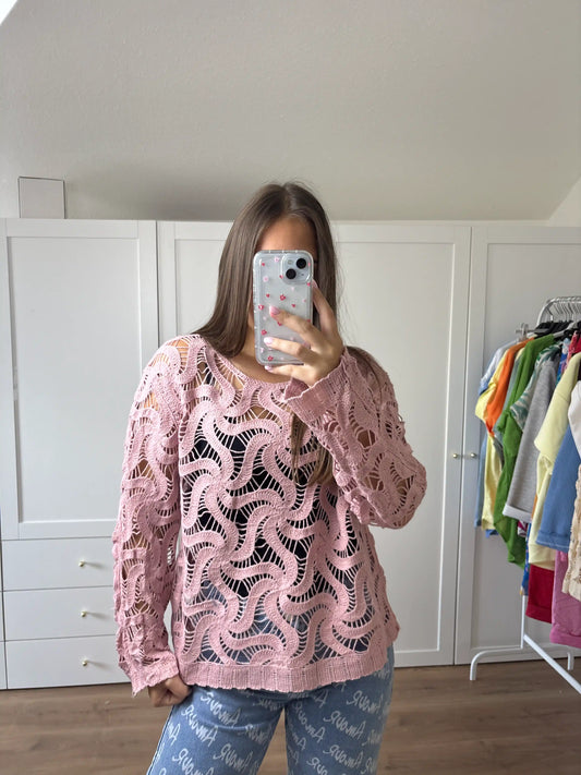 Häkeloberteil I Rosa