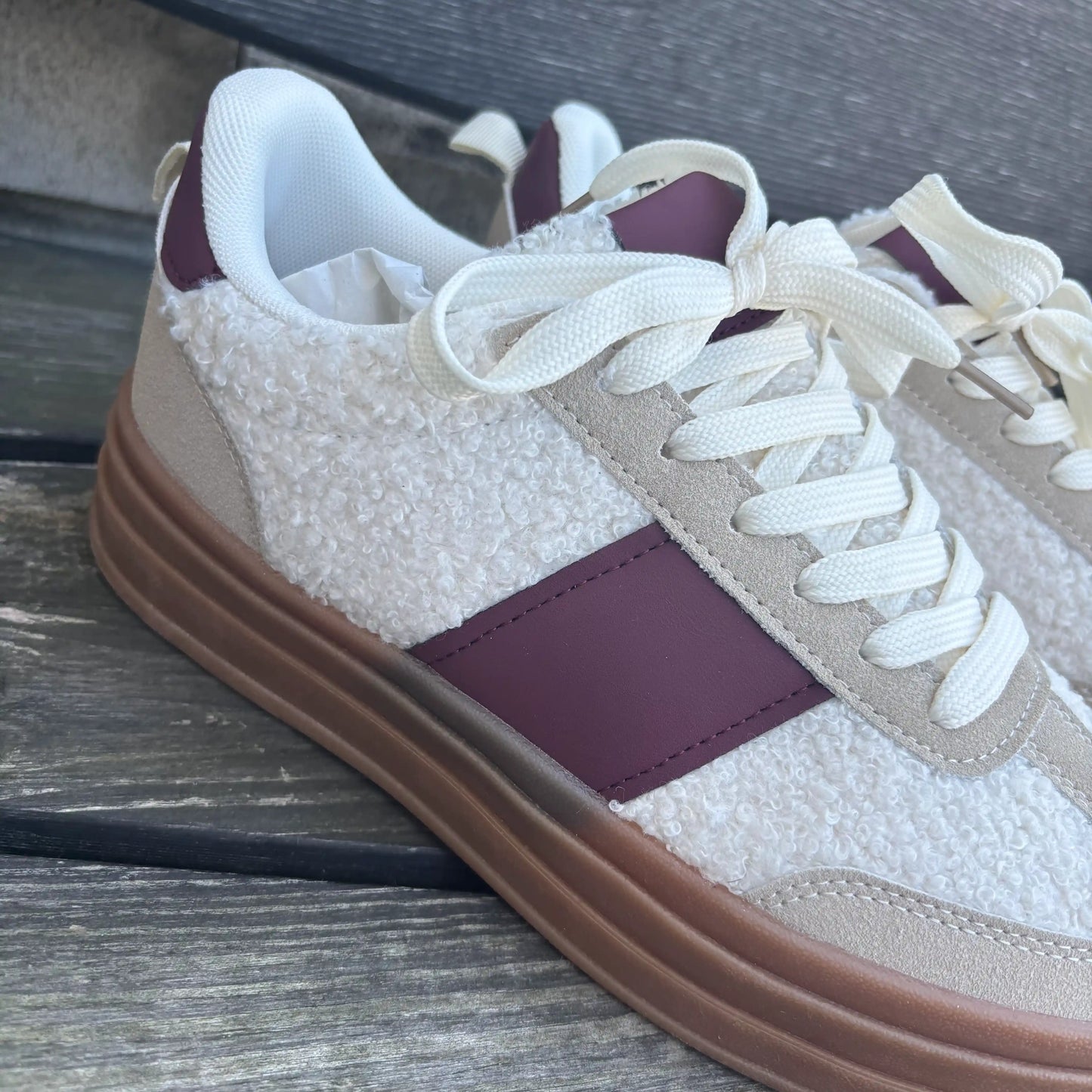 Sneaker "Teddy" Weinrot