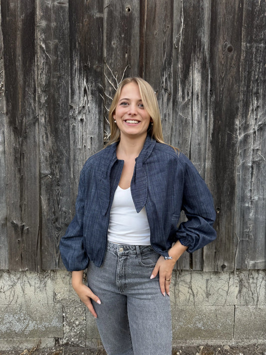 Jacke "Jeansknoten"