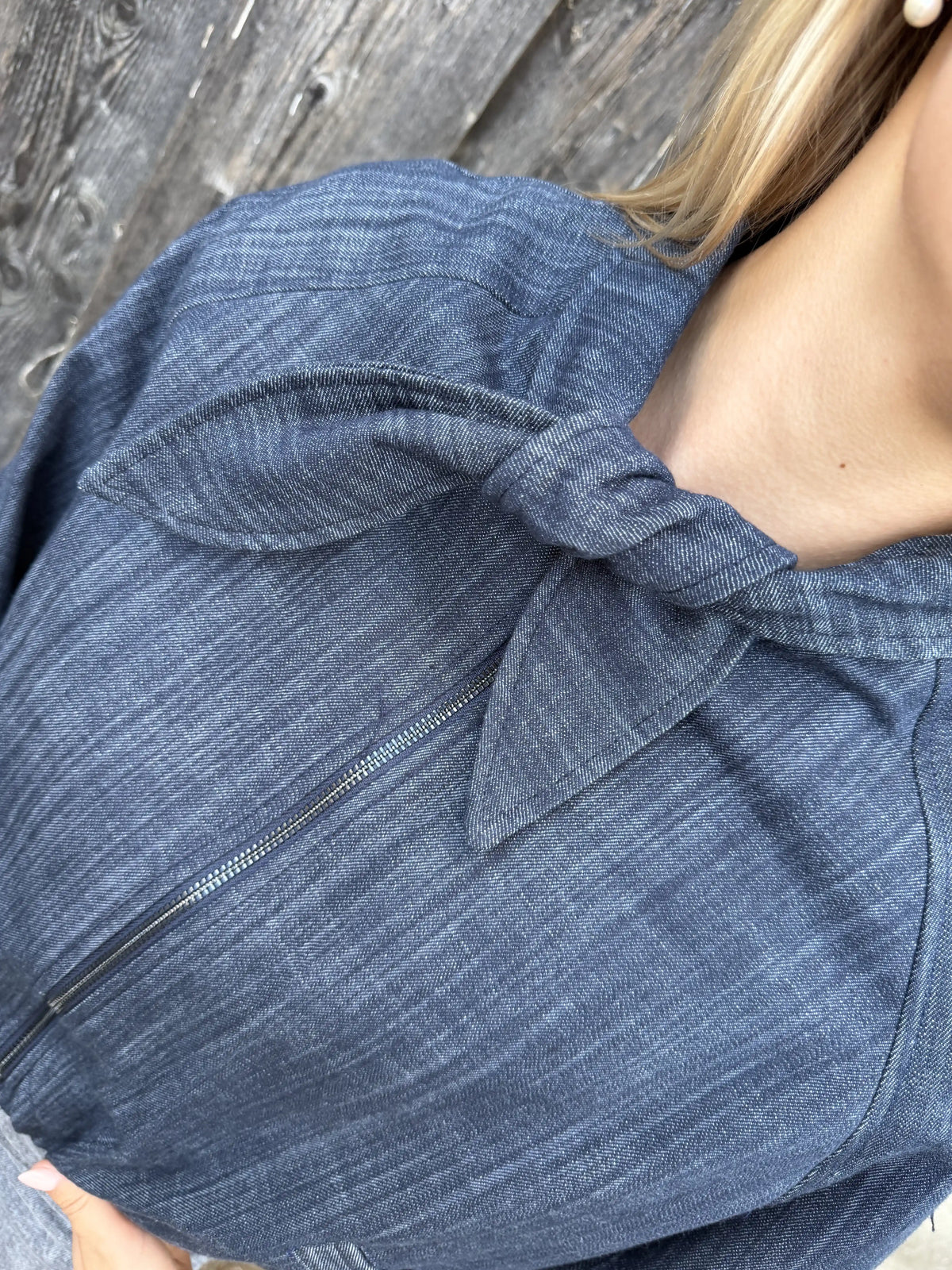 Jacke "Jeansknoten"
