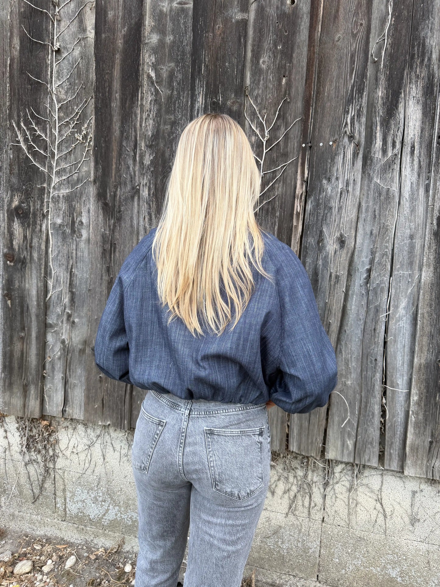 Jacke "Jeansknoten"