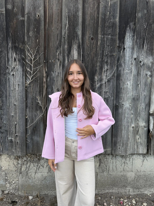 Kapuzenjacke "Hood" Rosa