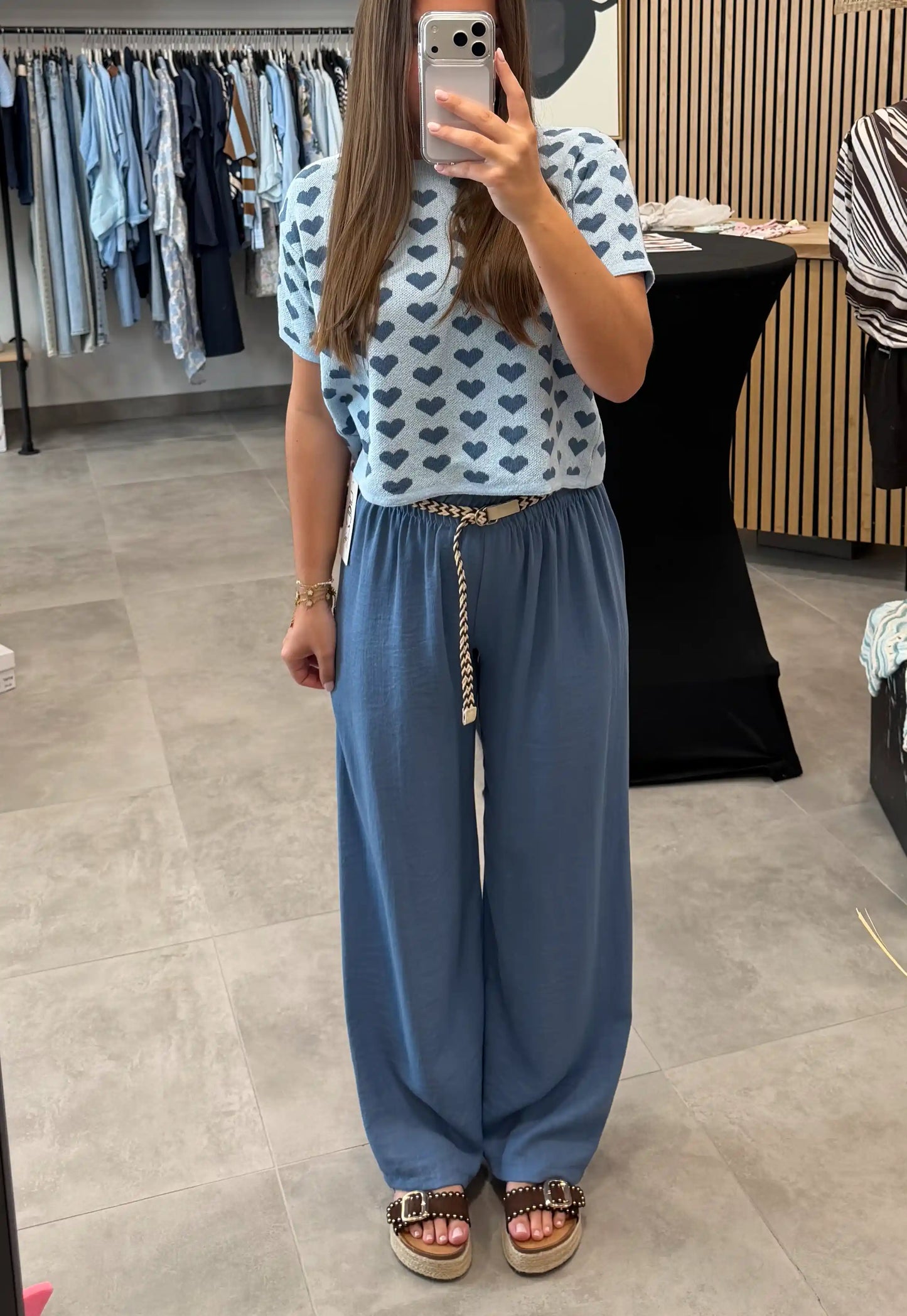 Hose "Soft Flow" Blau