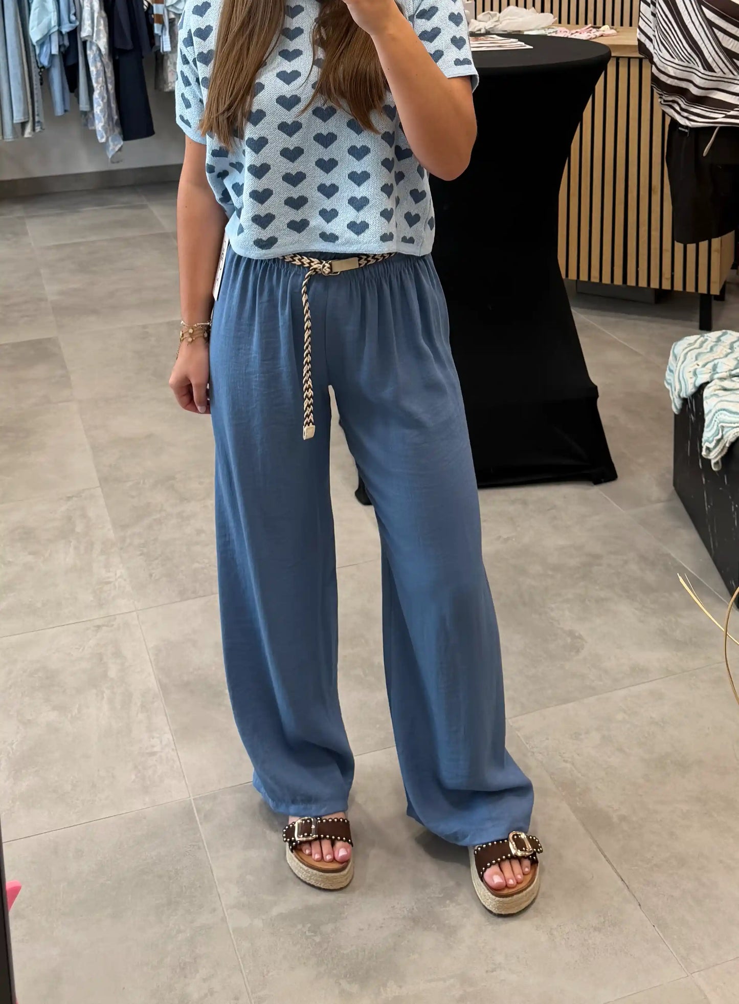 Hose "Soft Flow" Blau