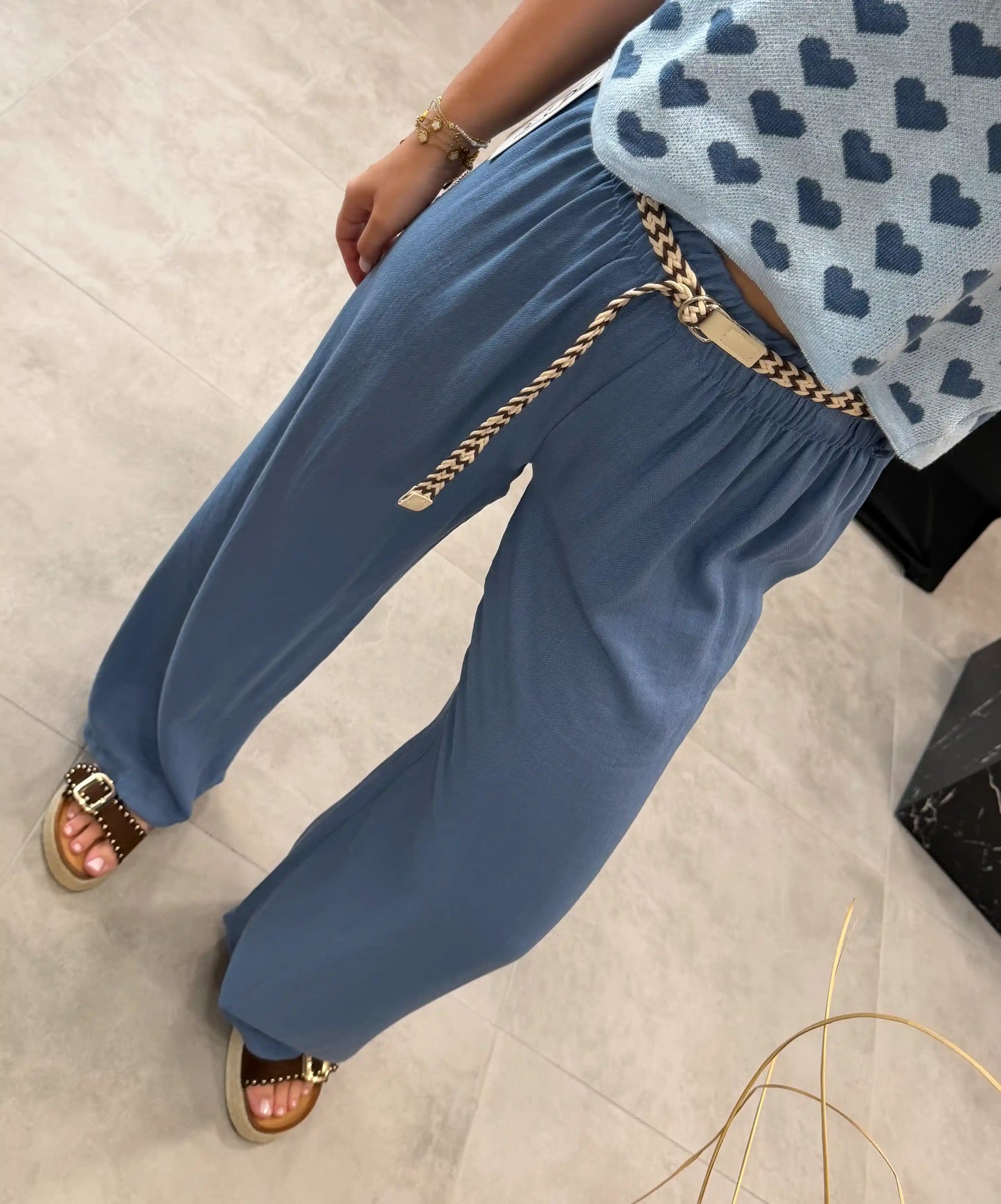 Hose "Soft Flow" Blau