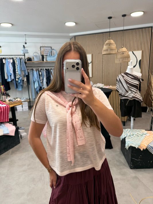 Strickshirt "Chic" Rosa