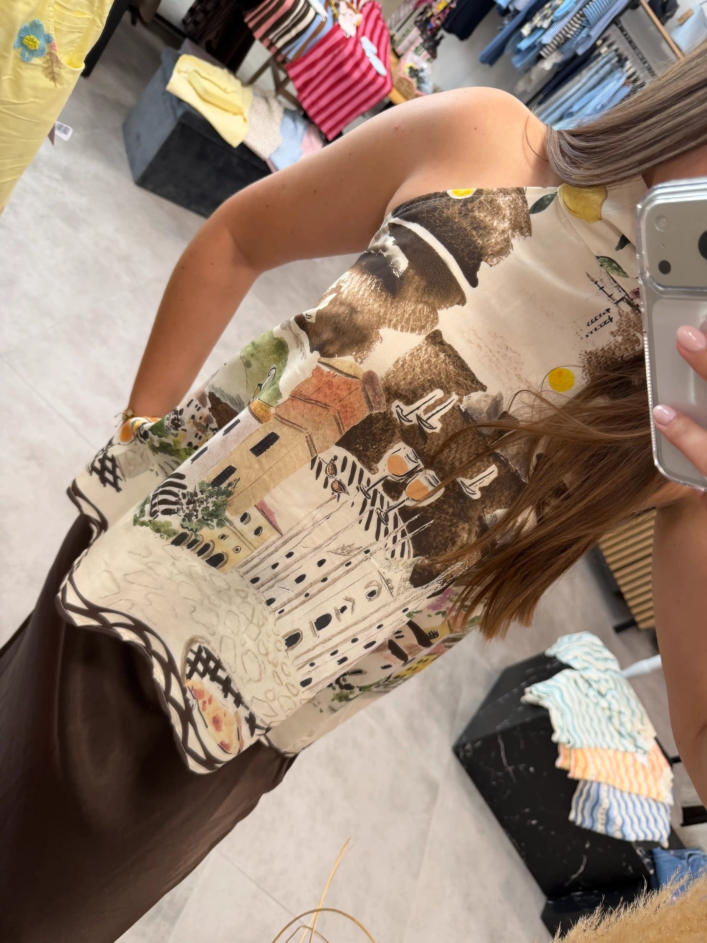 Neckholder Top "Amalfi"