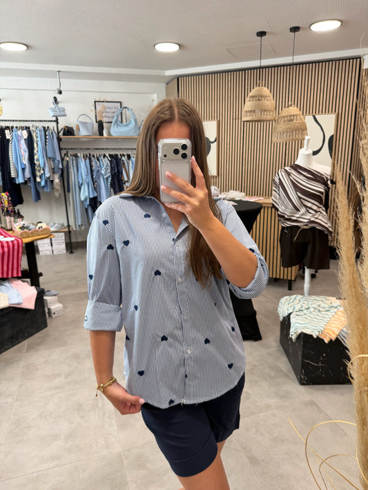 Bluse "Smallherzi" Blau