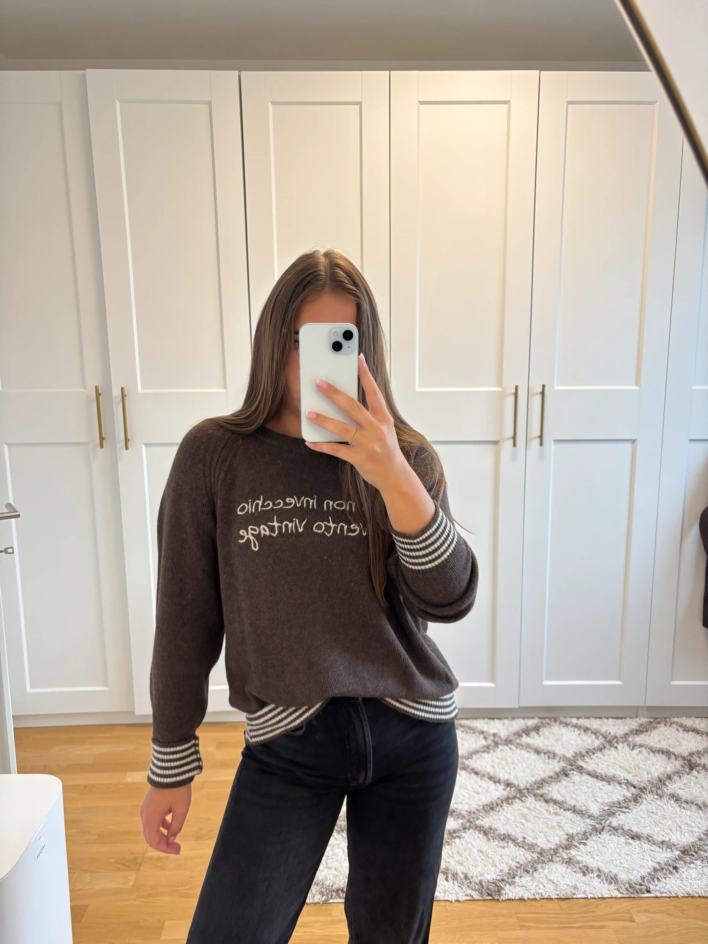 Pullover "Invecchio" Braun