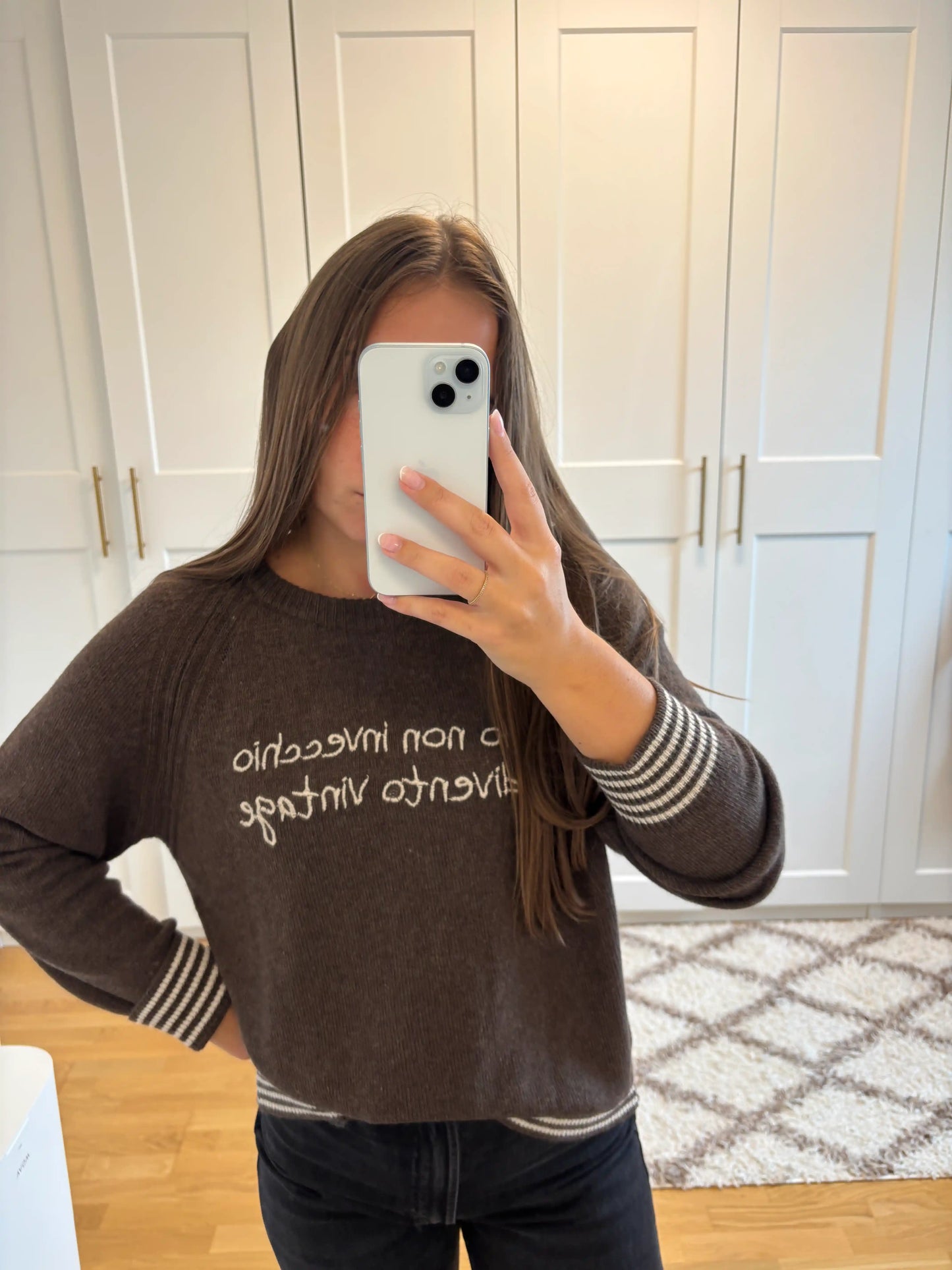 Pullover "Invecchio" Braun