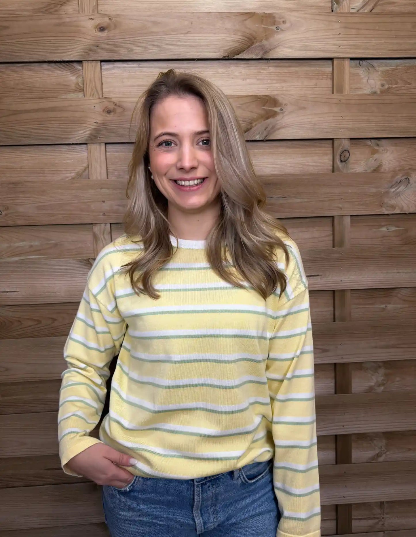 Langarmshirt "Breeze" Gelb