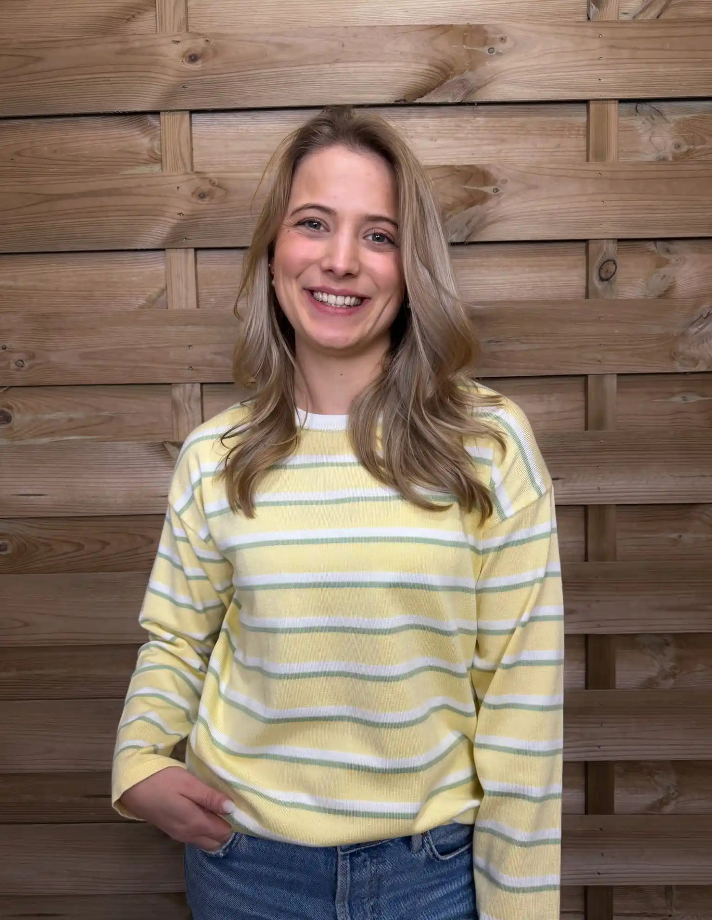 Langarmshirt "Breeze" Gelb