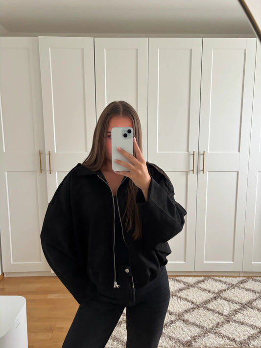 Bomberjacke Schwarz