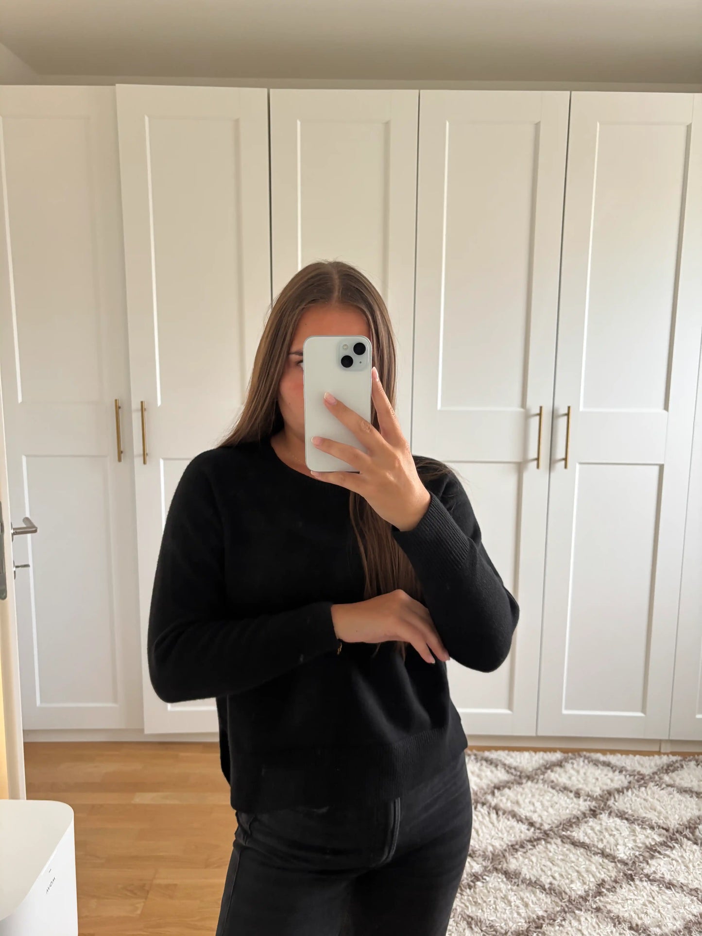 Pullover "Basic" Schwarz